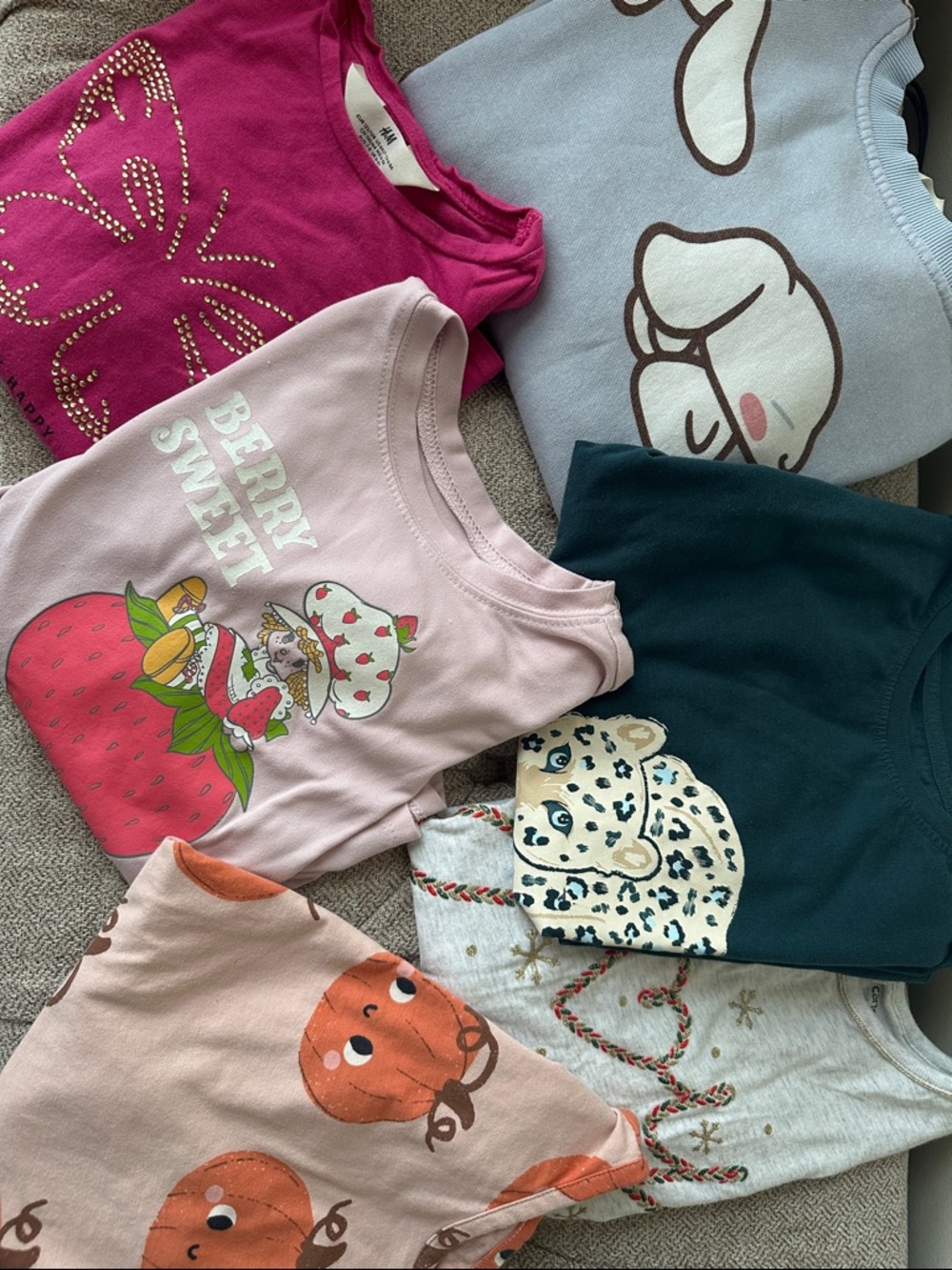 Girls Long Sleeve Shirts Bundle